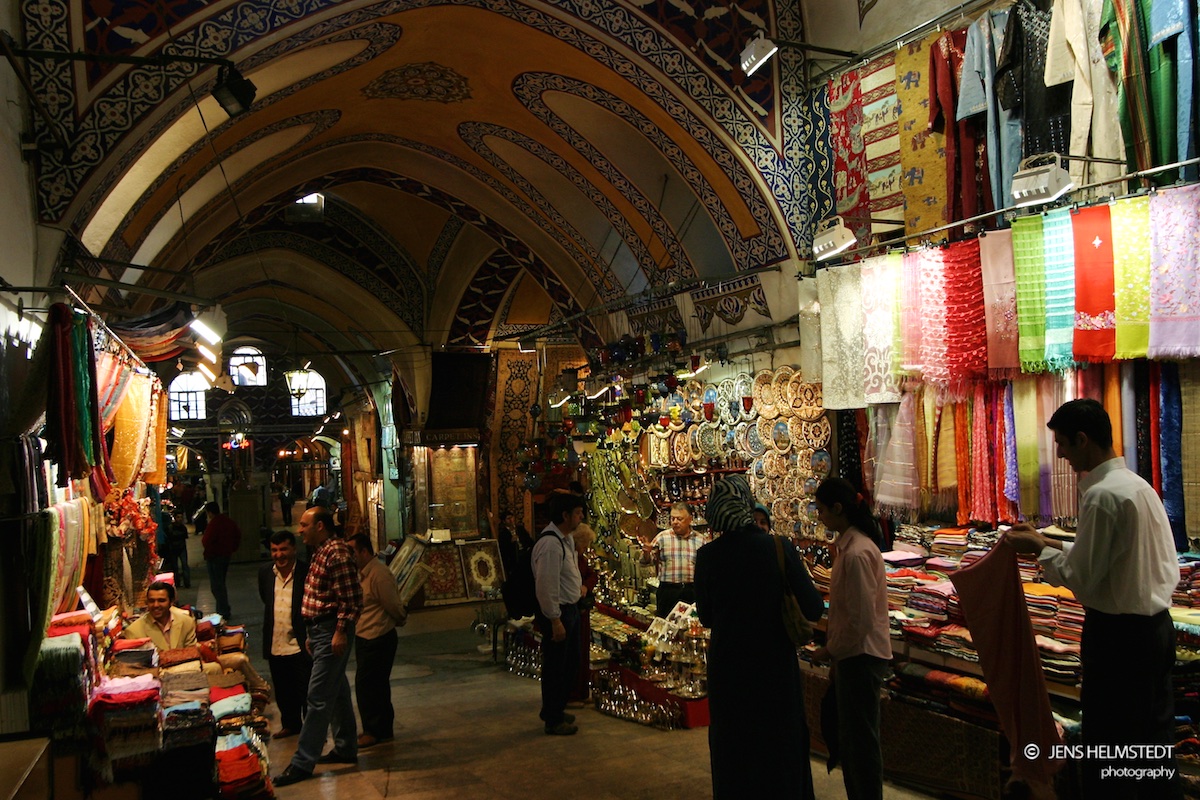 Der Gedeckte Basar in Istanbul