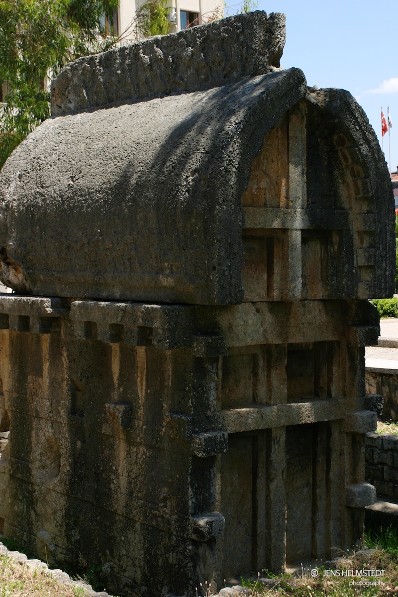 Lykischer Sargophag in Fethiye